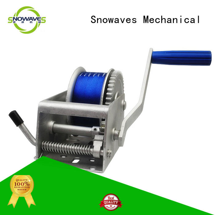 Snowaves Mechanical Wholesale Marine winch Suppliers for camping