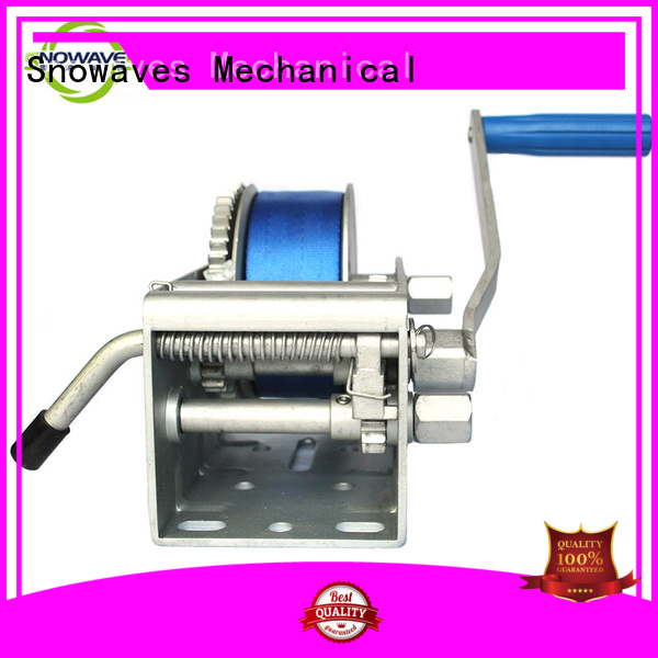 Snowaves Mechanical hand Marine winch manufacturers for one-way trips