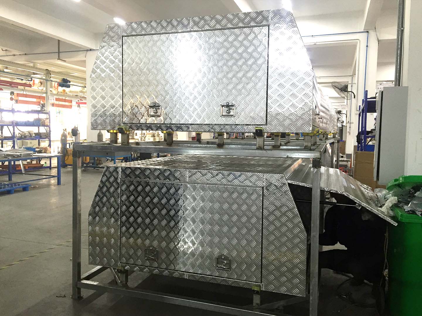 Snowaves Mechanical Custom aluminum trailer tool box factory for boat-4