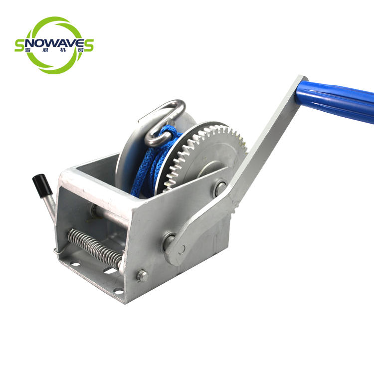 Snowaves Mechanical hand manual trailer winch supply for car-1