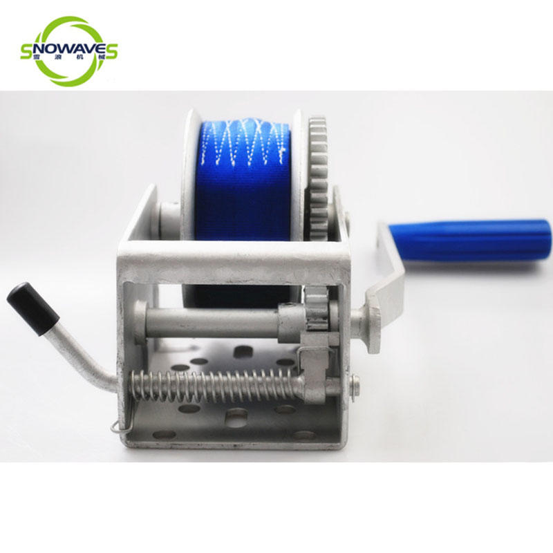 Snowaves Mechanical hand Marine winch for business for camp