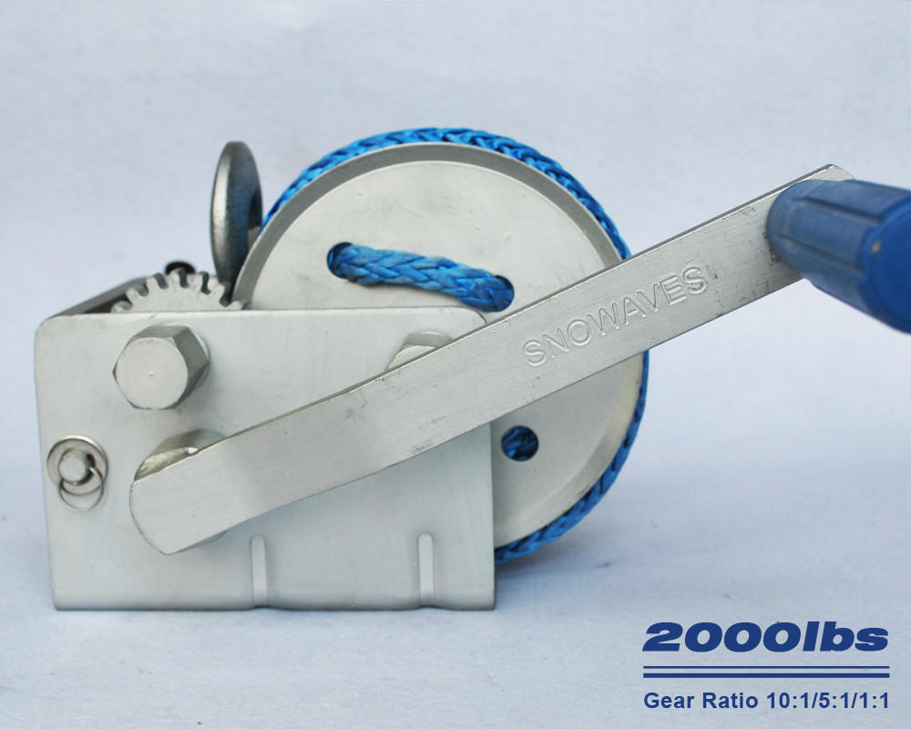 speed electric boat winch hand for camp Snowaves Mechanical