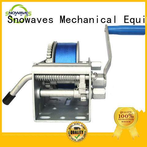 Snowaves Mechanical hand Marine winch for business for one-way trips