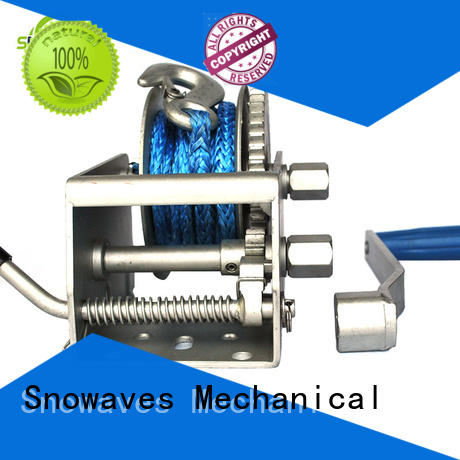 Snowaves Mechanical Best marine winch company for camping
