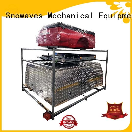 Snowaves Mechanical hot-selling small aluminium tool box pickup for camping