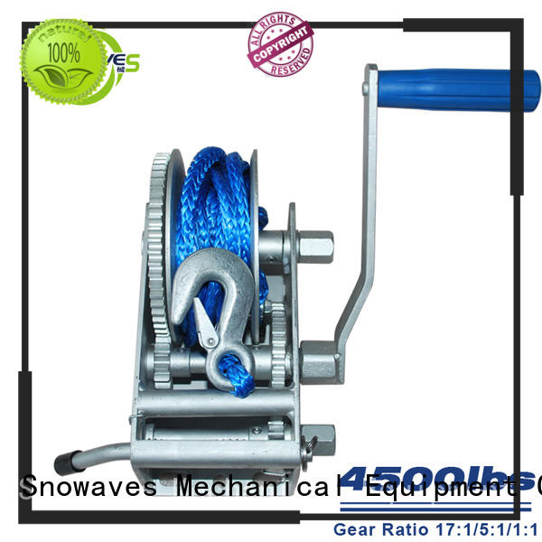 Snowaves Mechanical Best Marine winch Suppliers for picnics