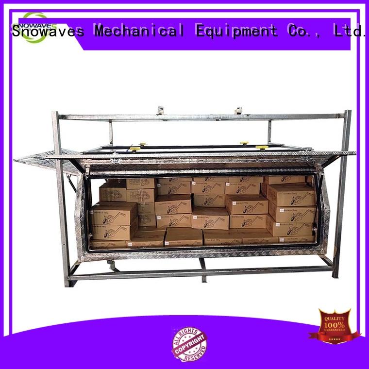 Snowaves Mechanical boxes custom aluminum tool boxes for sale for picnics