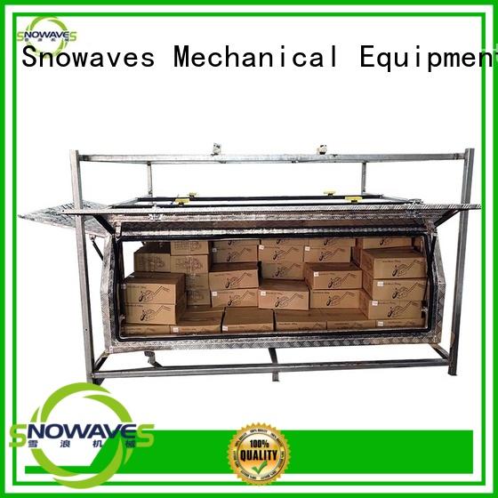 Snowaves Mechanical truck aluminium tool box for wholesale for boat