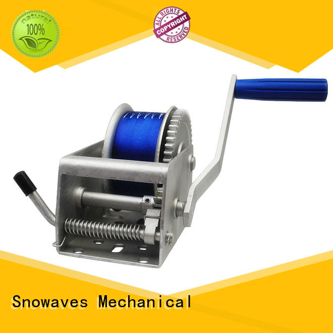 Snowaves Mechanical High-quality marine winch factory for one-way trips