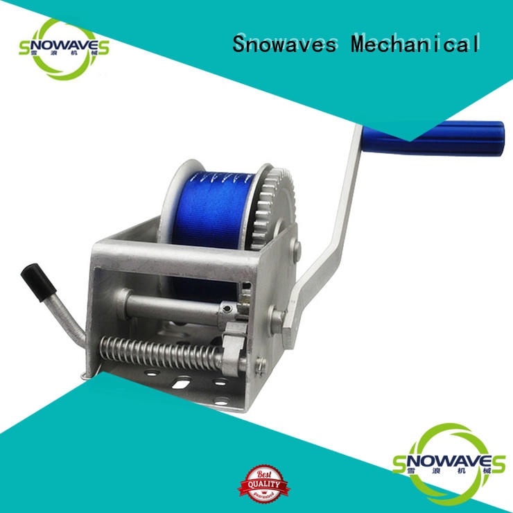 Snowaves Mechanical pulling Marine winch Suppliers for one-way trips