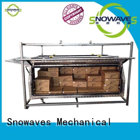 Snowaves Mechanical Custom aluminum truck tool boxes Supply for car