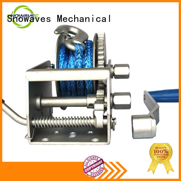 Snowaves Mechanical Best Marine winch manufacturers for camping