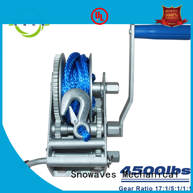 Custom Marine winch manufacturers for one-way trips