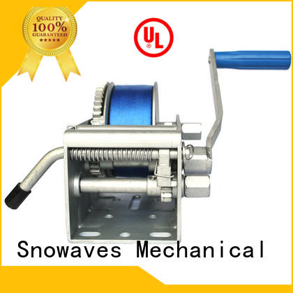 Snowaves Mechanical High-quality Marine winch Supply for camp