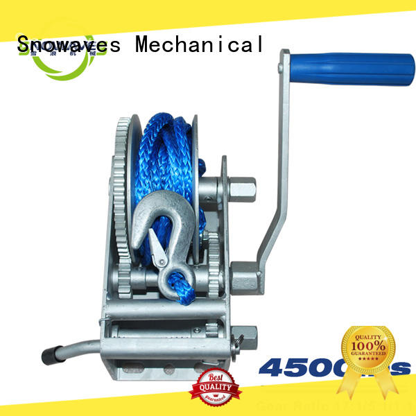Snowaves Mechanical winch Marine winch wholesale supplier for trips