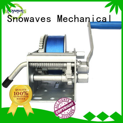 Snowaves Mechanical Best Marine winch company for camp