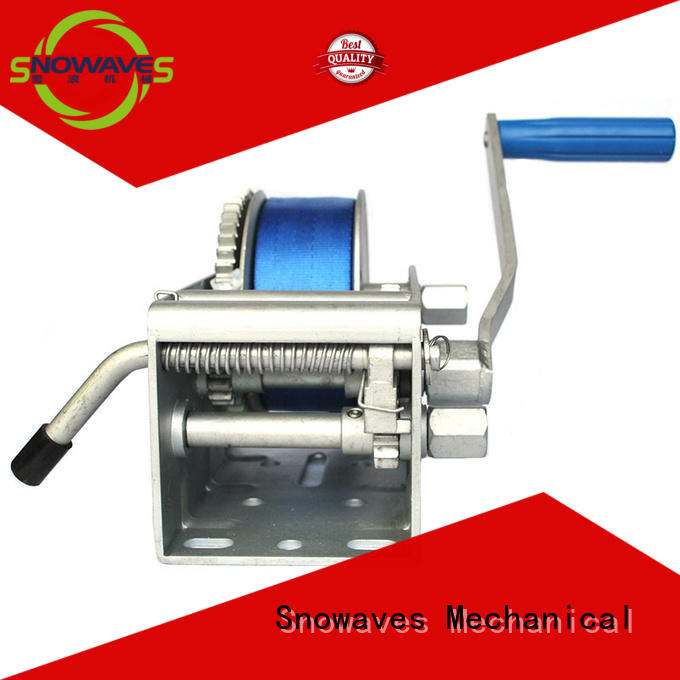 Snowaves Mechanical speed Marine winch for business for picnics