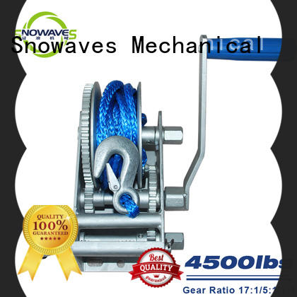 Snowaves Mechanical speed Marine winch manufacturers for picnics