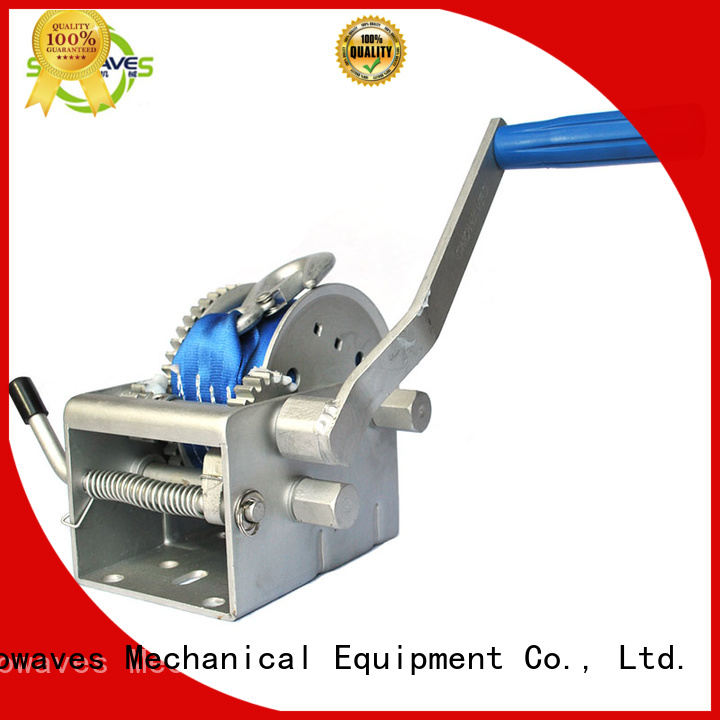 Snowaves Mechanical winch Marine winch factory for one-way trips