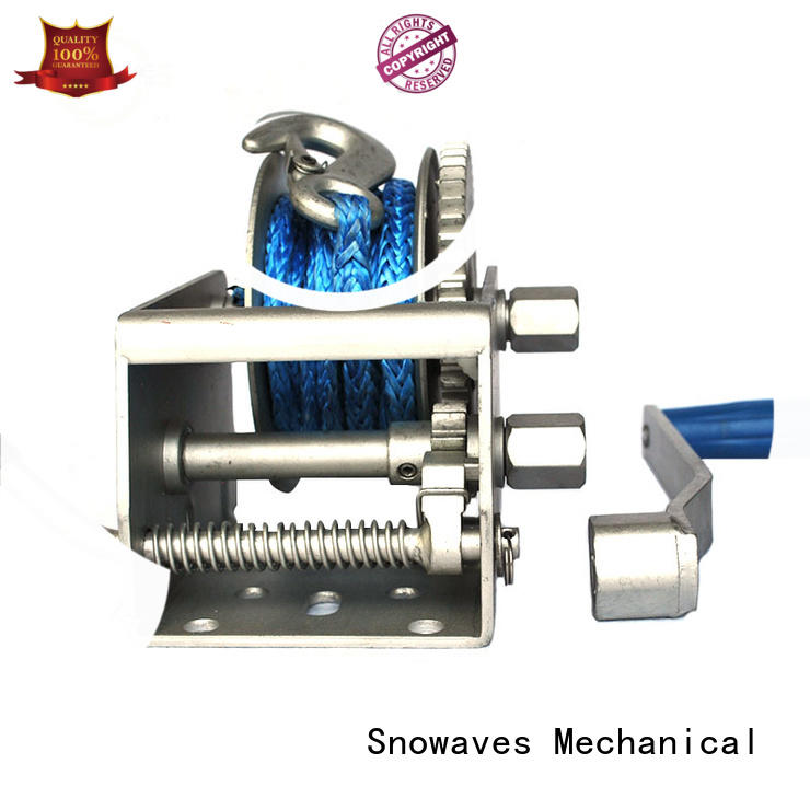 Snowaves Mechanical speed electric boat winch widely-use for one-way trips