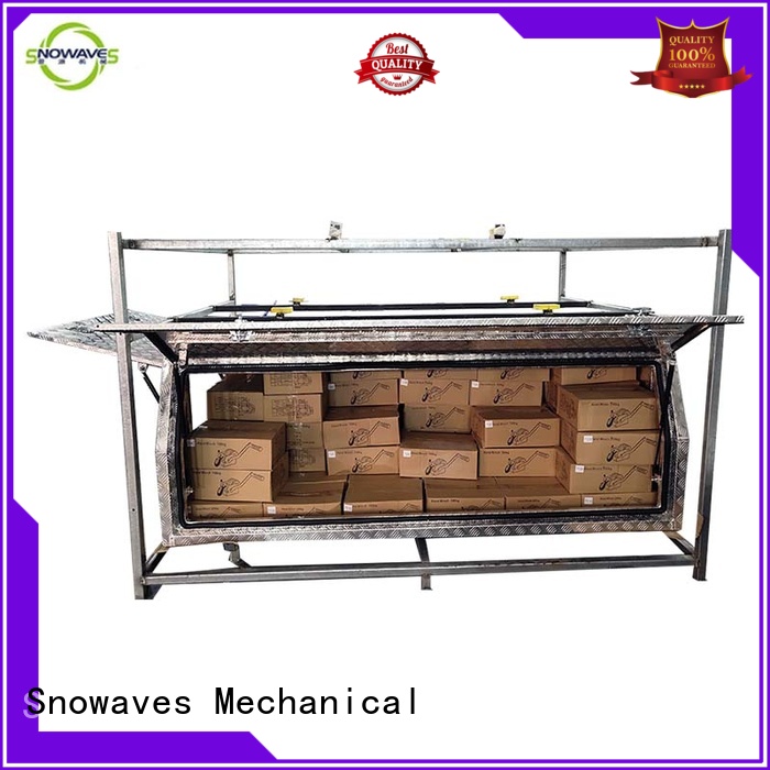 Snowaves Mechanical box aluminium tool box for business for picnics