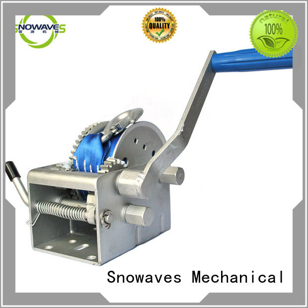 Snowaves Mechanical Top Marine winch for business for one-way trips