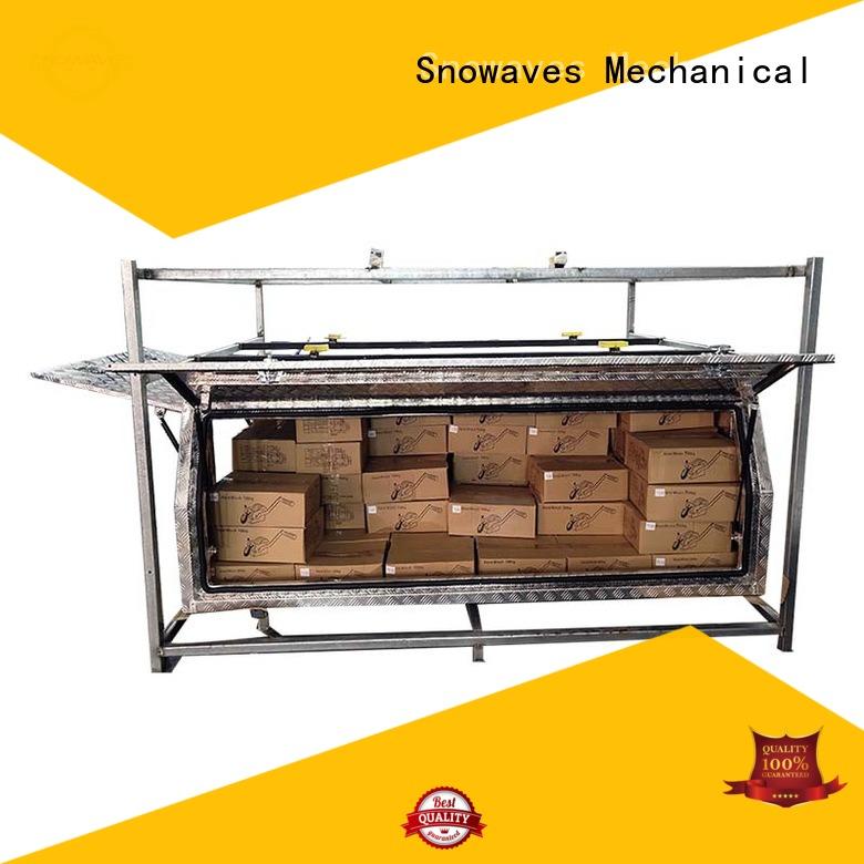 Snowaves Mechanical box large aluminum tool box Chinese manufacturer for car
