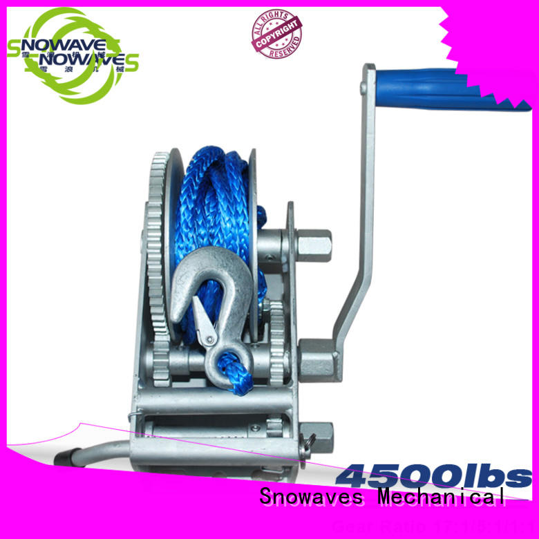 electric boat winch hand for one-way trips Snowaves Mechanical