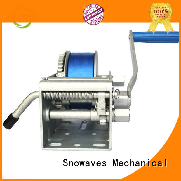 Snowaves Mechanical pulling Marine winch Supply for trips