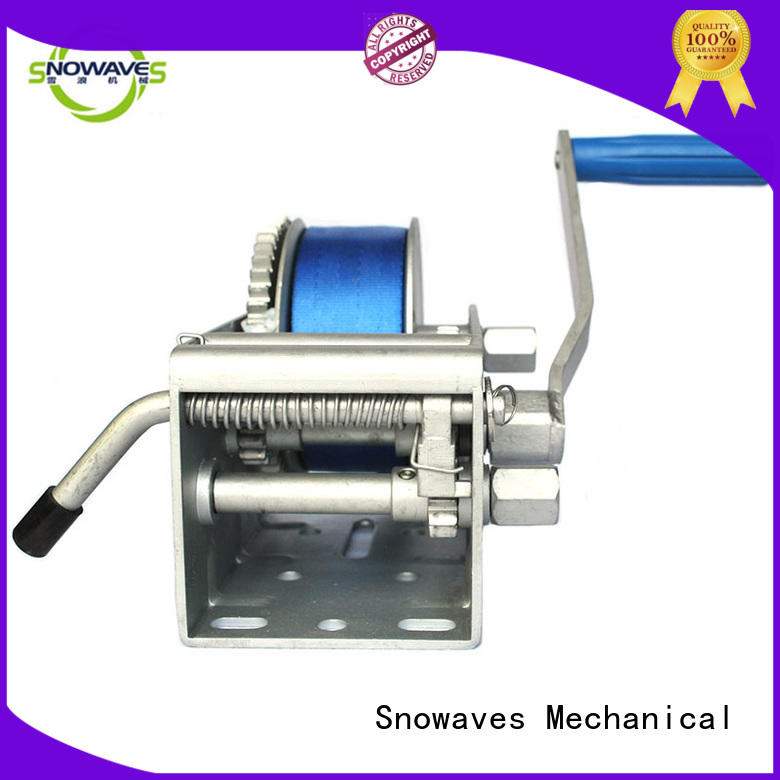 Snowaves Mechanical Wholesale marine winch manufacturers for picnics