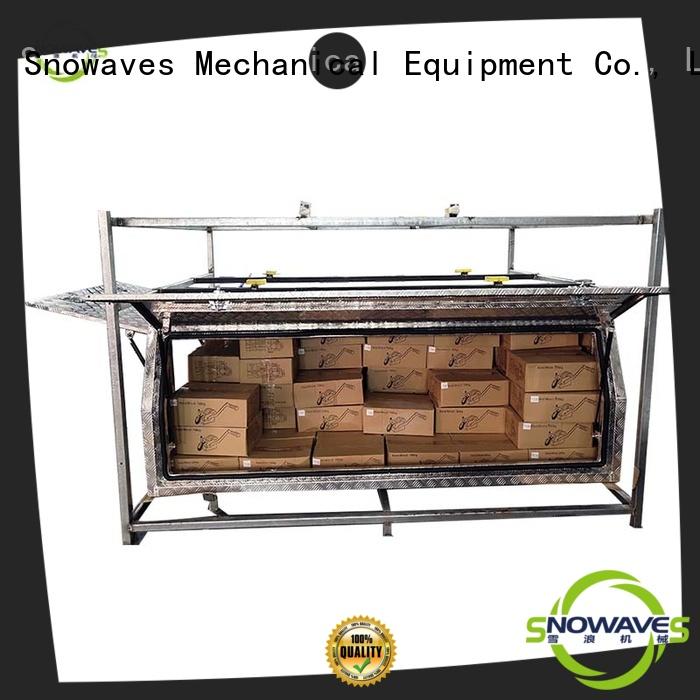 Snowaves Mechanical Latest aluminum truck tool boxes for business for camping