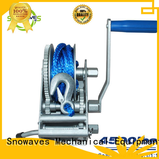 Snowaves Mechanical Top marine winch company for camp