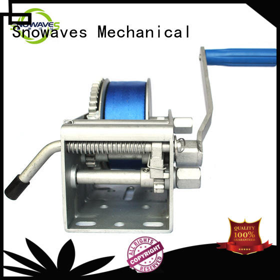 Snowaves Mechanical Marine winch Supply for one-way trips