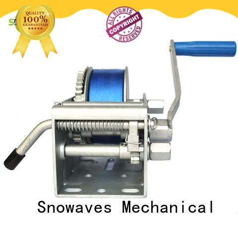 Snowaves Mechanical Marine winch manufacturers for one-way trips