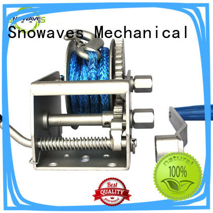 Snowaves Mechanical pulling Marine winch company for trips