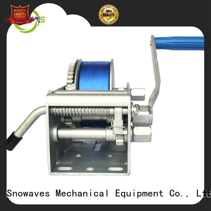 Snowaves Mechanical speed Marine winch Supply for camping
