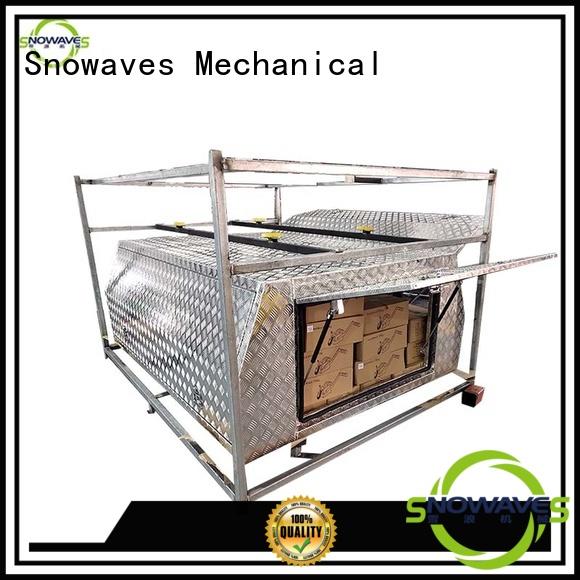 Snowaves Mechanical Best aluminum trailer tool box factory for camping