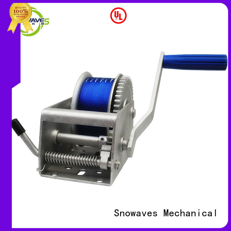 Snowaves Mechanical Best Marine winch factory for picnics