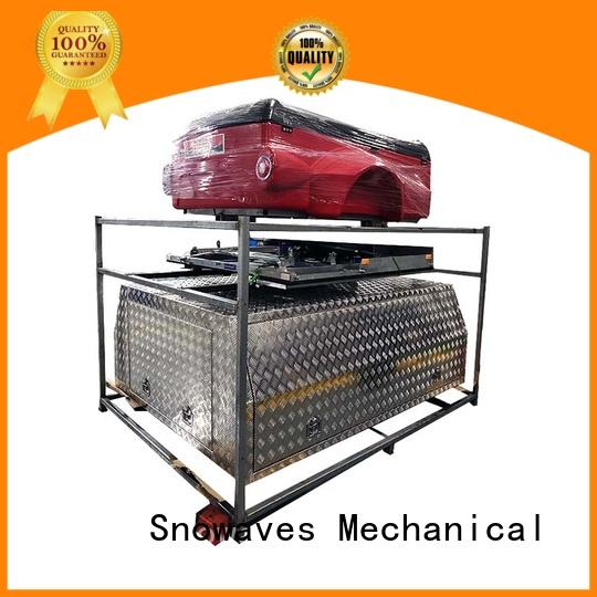 Snowaves Mechanical boxes aluminum trailer tool box Supply for picnics