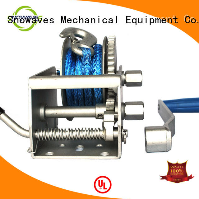 Snowaves Mechanical Best Marine winch for business for one-way trips