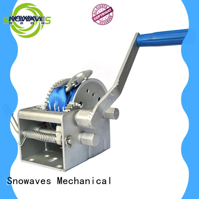 Snowaves Mechanical trailer Marine winch Suppliers for picnics