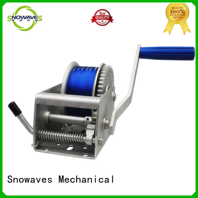 Snowaves Mechanical winch marine winch for sale for one-way trips