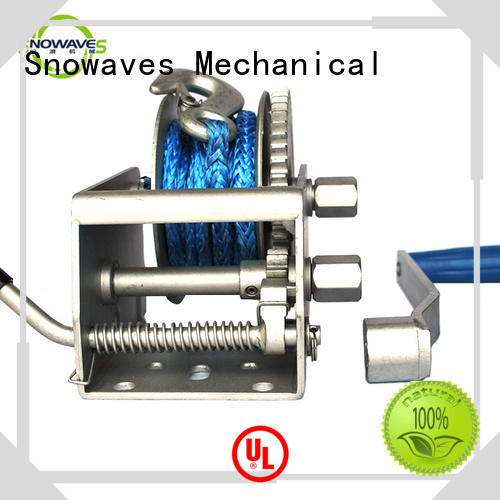 Snowaves Mechanical Custom Marine winch Suppliers for trips