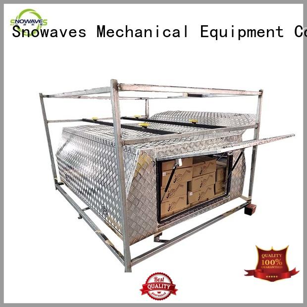 Snowaves Mechanical aluminium aluminum trailer tool box Supply for boat