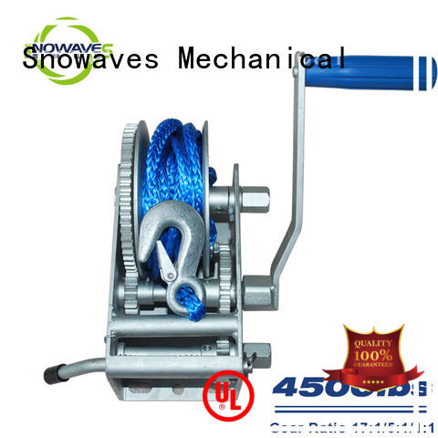 Snowaves Mechanical Best Marine winch for business for trips