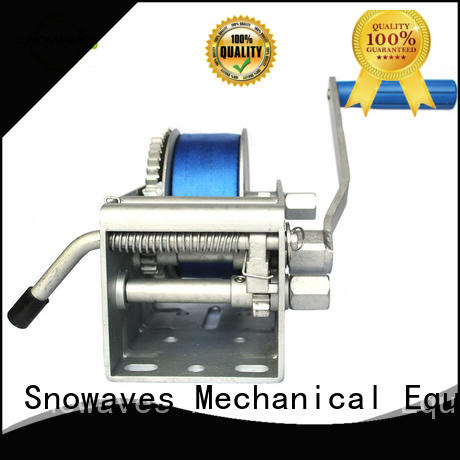Snowaves Mechanical winch Marine winch manufacturers for camp
