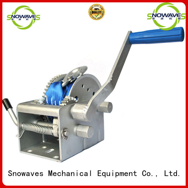 electric boat winch single for trips Snowaves Mechanical