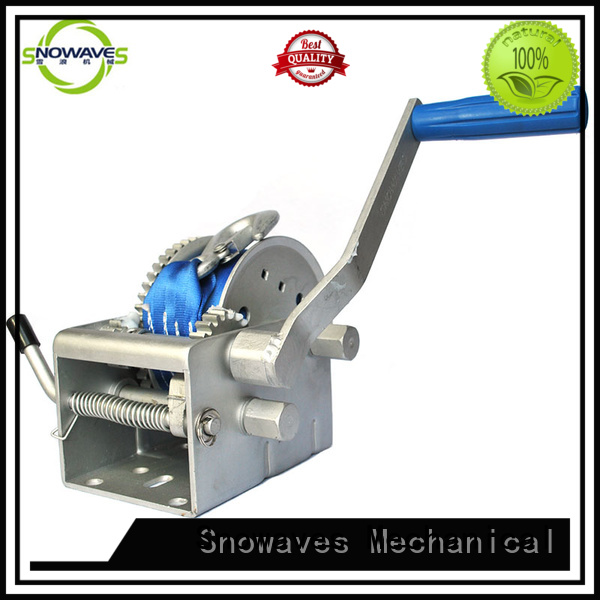 Snowaves Mechanical trailer Marine winch company for one-way trips