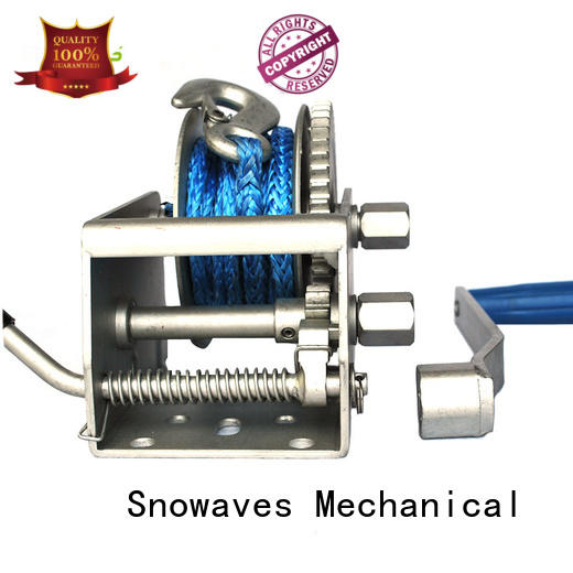 Snowaves Mechanical trailer Marine winch long-term-use for camping