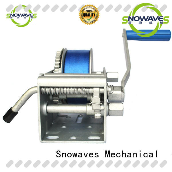 single Marine winch for camping Snowaves Mechanical